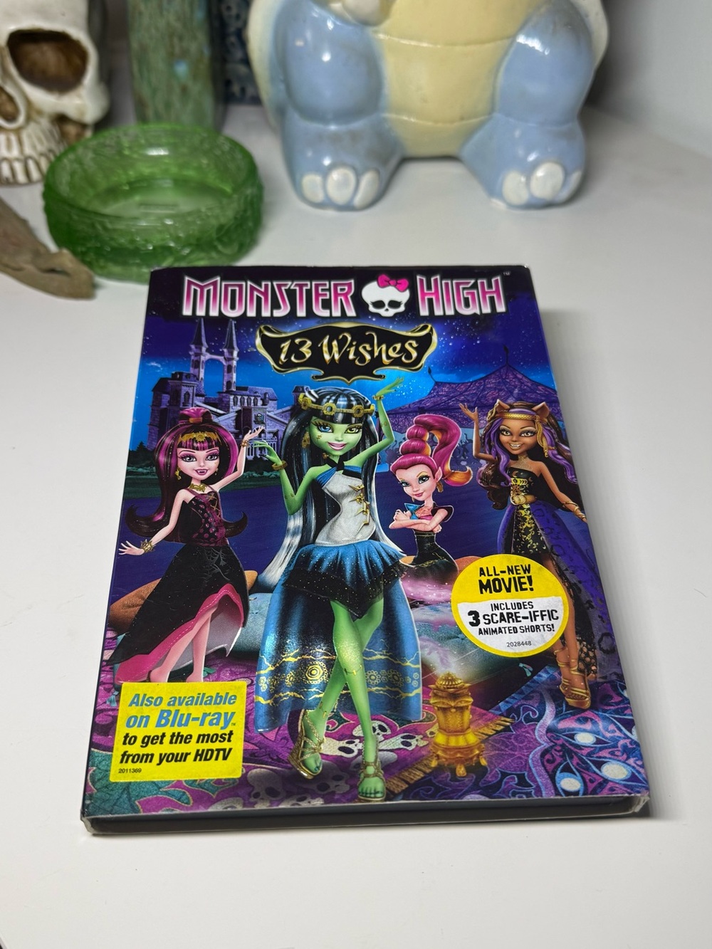 Y2K 2013 Monster High 13 Wishes DVD With Cover
